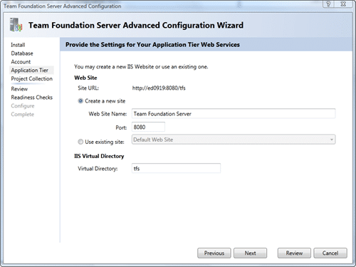 Configuring Visual Studio 2010 Team Foundation Server on Vista in 12 minutes