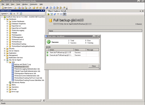 Installing Visual Studio 2008 Team Foundation Server SP1