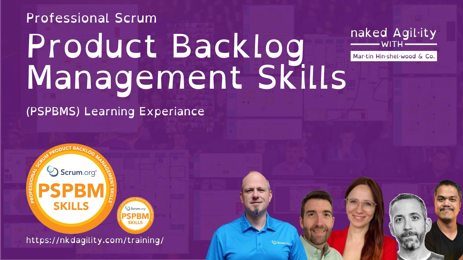 Professional Scrum Product Backlog Management Skills (PSPBMS) Course with Certification