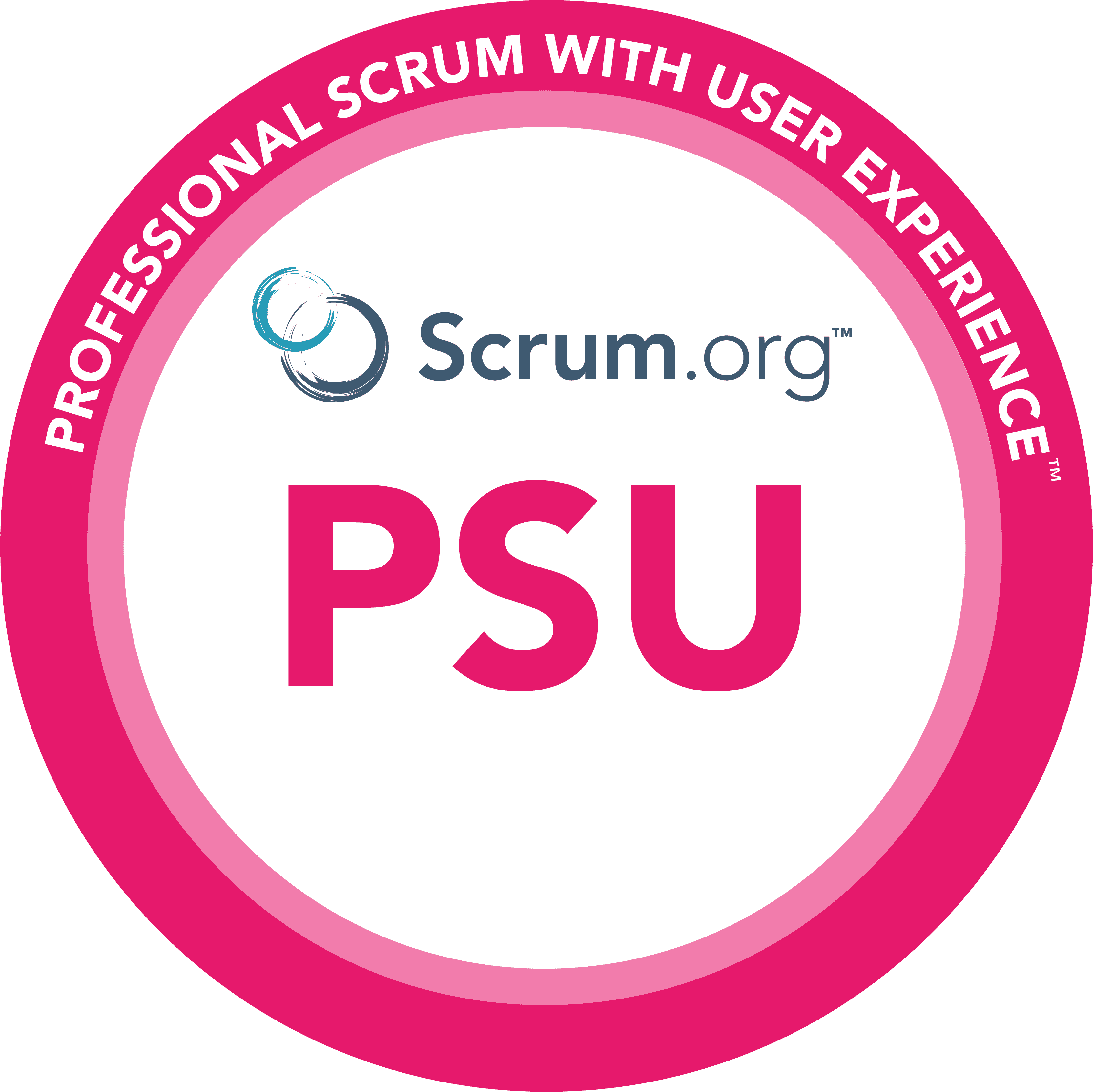 Professional Scrum with User Experience (PSU) with Certification