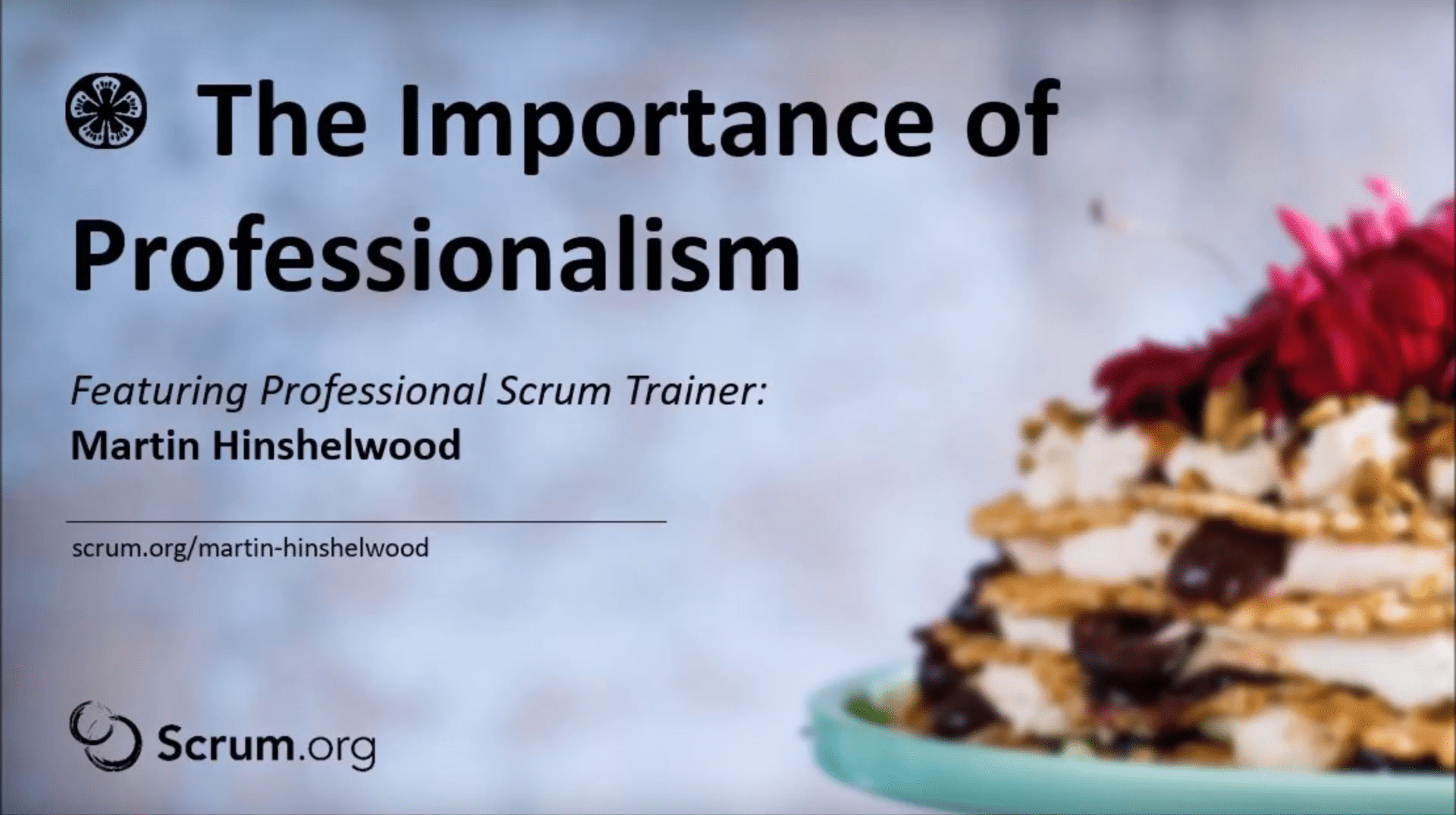 Scrum Tapas: The Importance of Professionalism