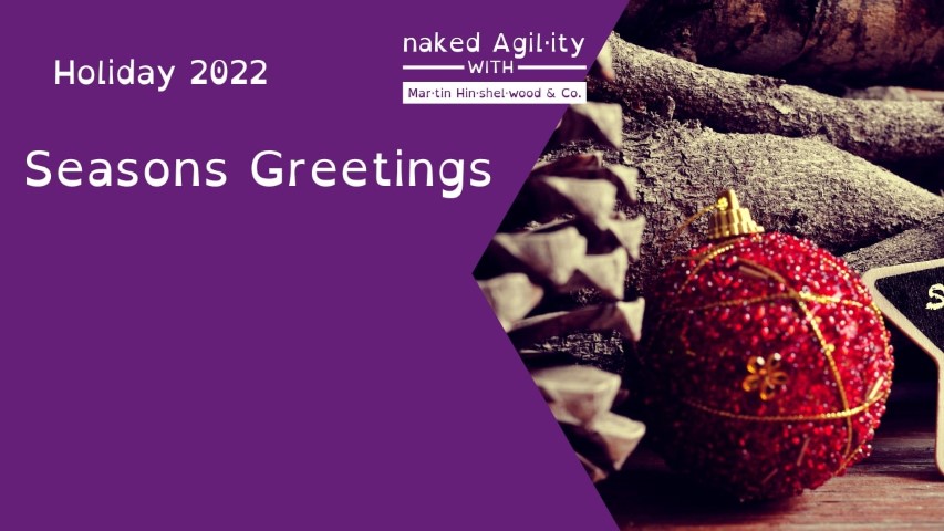 Seasons Greetings & Upcoming Professional Scrum training classes