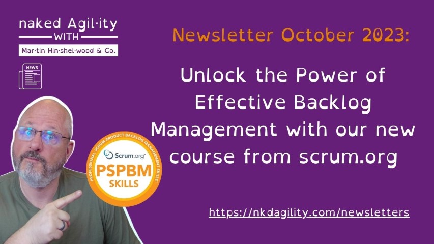 Unlock the Power of Effective Backlog Management with our new course from Scrum.org