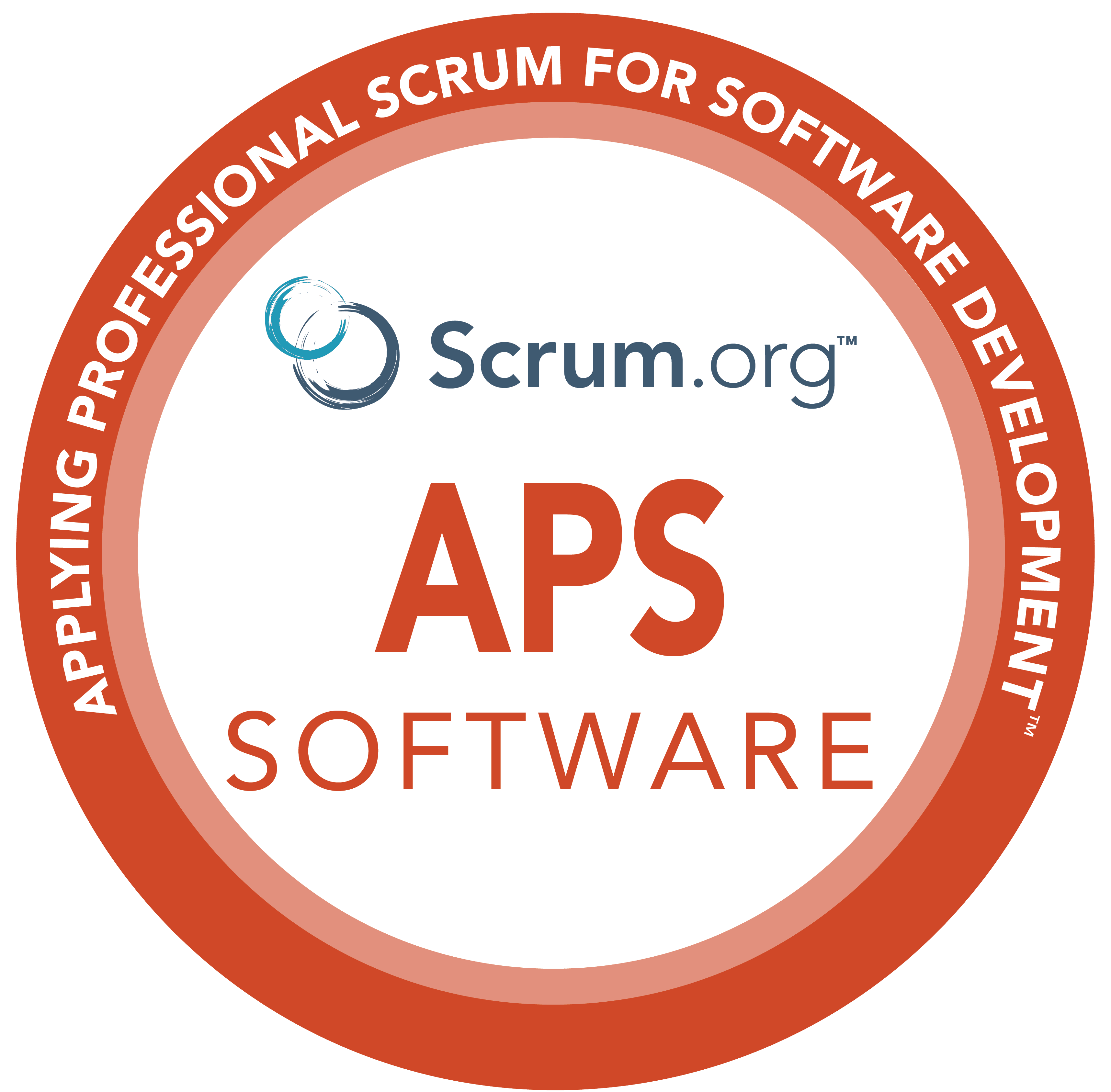 Applying Professional Scrum for Software Development (APS-SD) with Certification