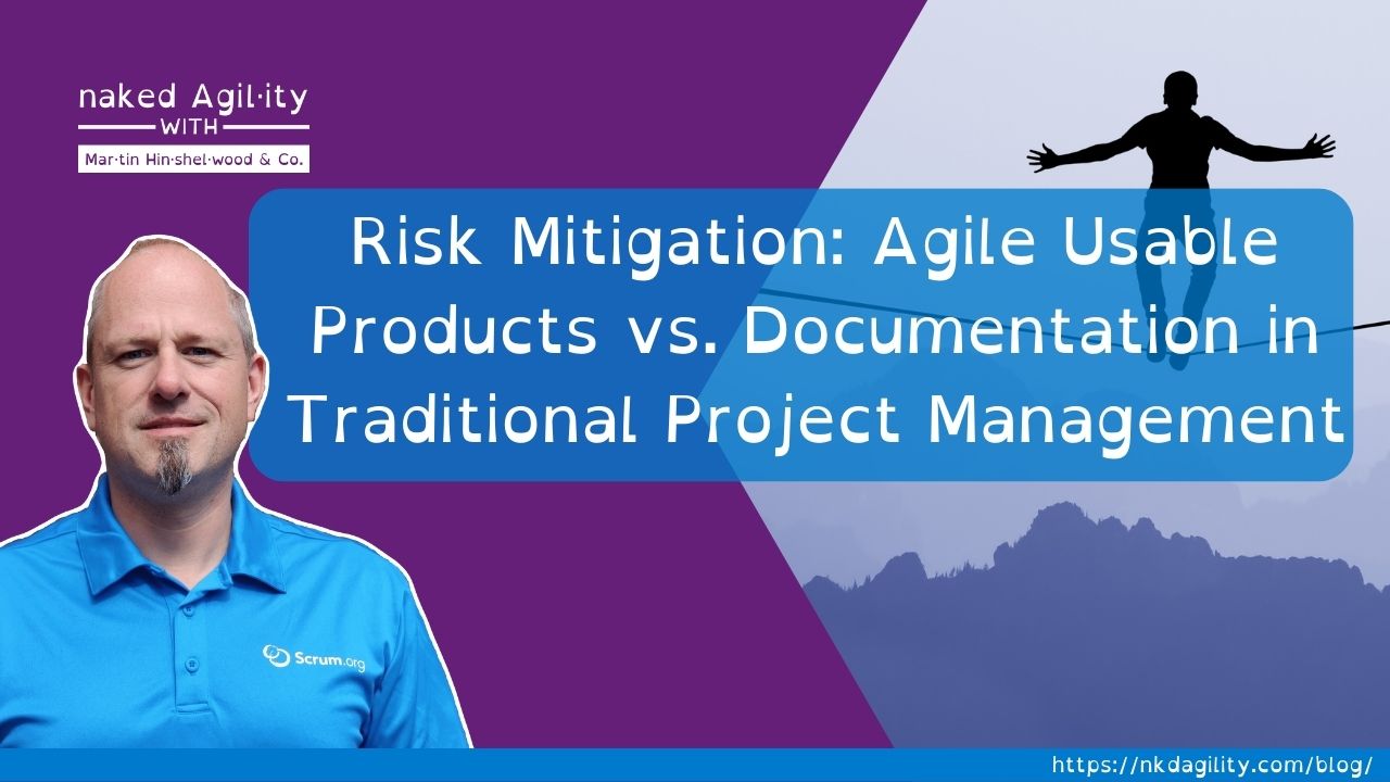 Risk Mitigation: Agile Usable Products vs Documentation in Traditional Project Management