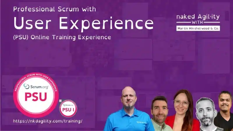 Professional Scrum with User Experience (PSU) with Certification