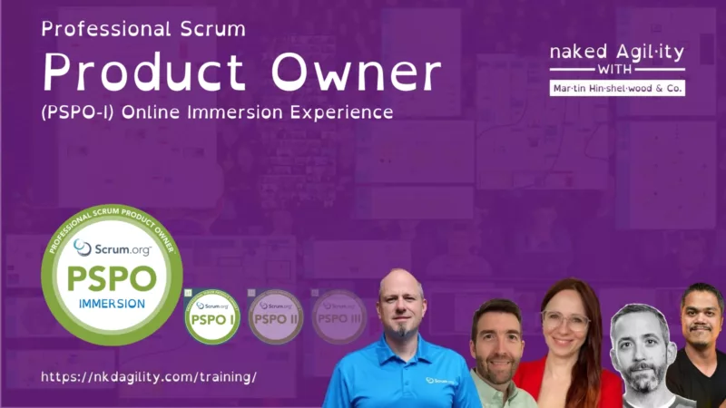 Professional Scrum Product Owner (PSPO) Course with Certification