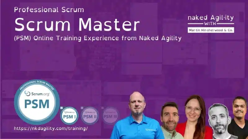 Professional Scrum Master (PSM) Course with Certification